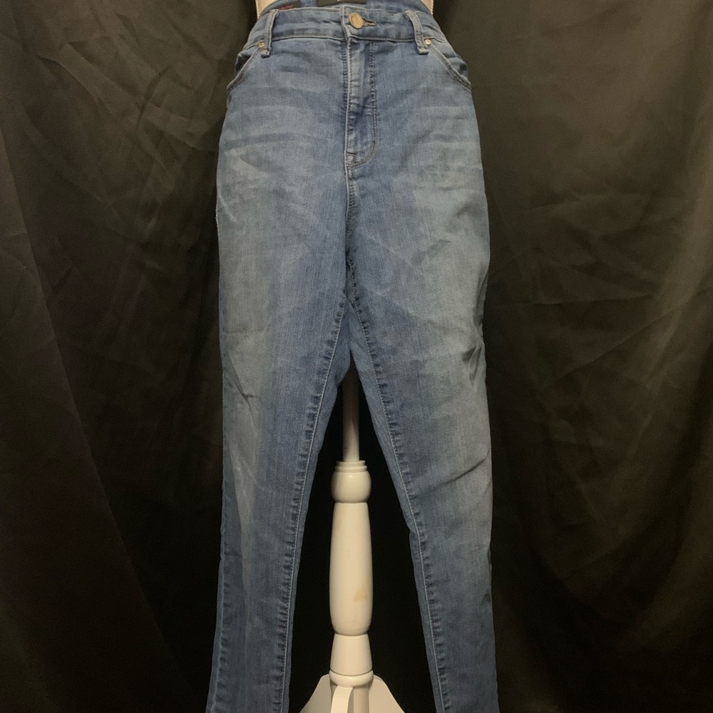 Nine West 16 Gramercy Skinny Ankle Jeans